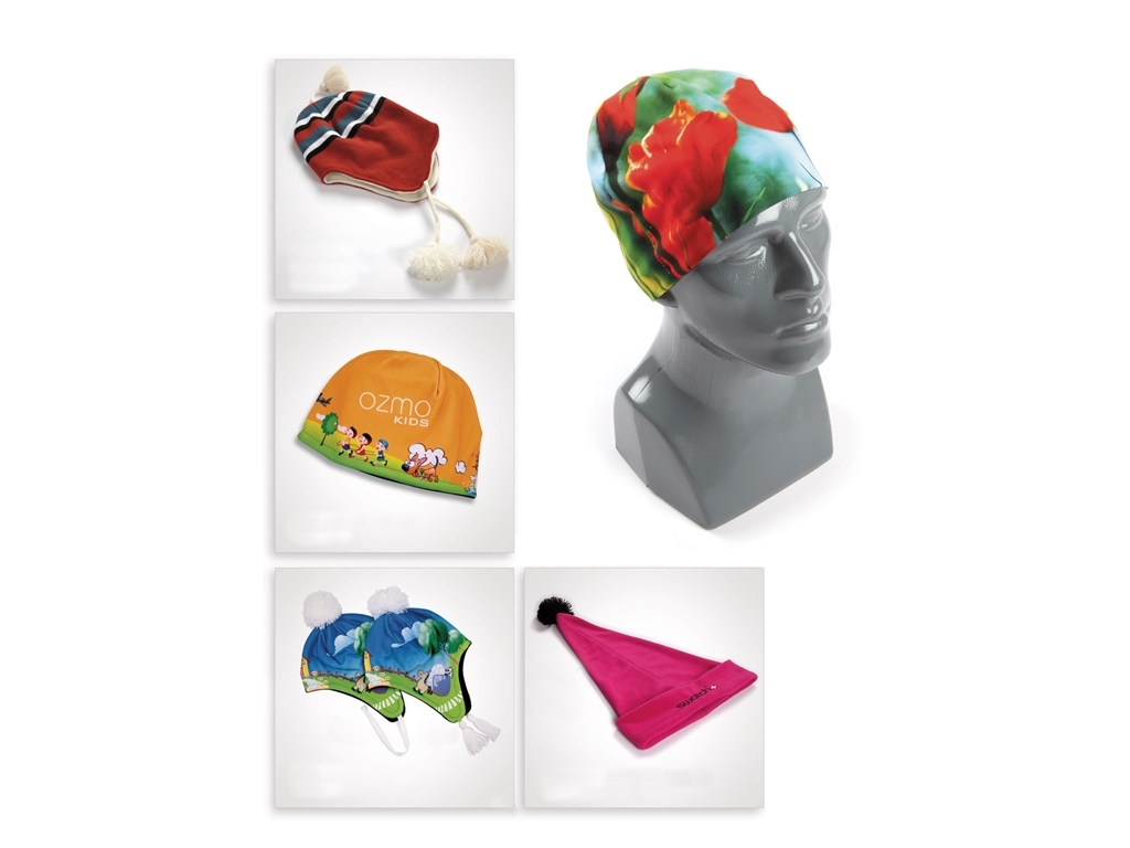 Printed Fleece Beanie